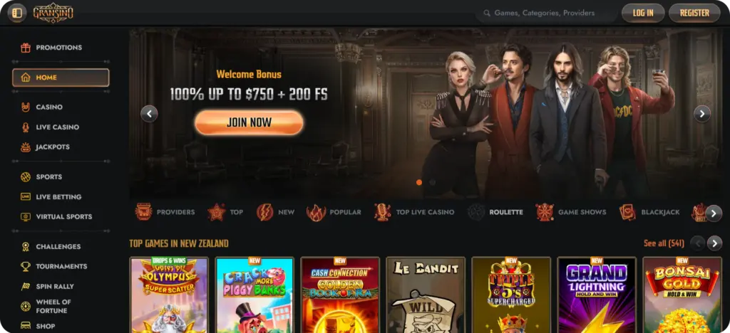 BIG MAIN PAGE Gransino
