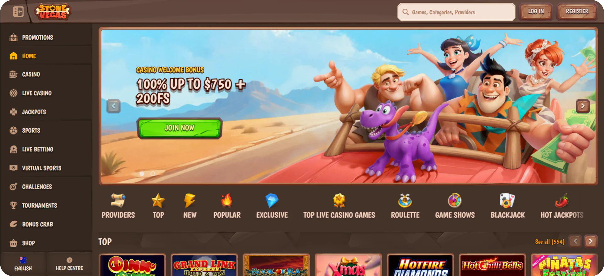BIG MAIN PAGE StoneVegas