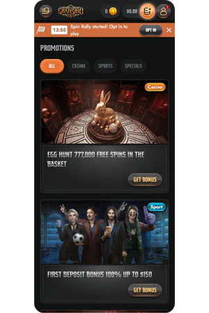Gransino Casino bonus promotions