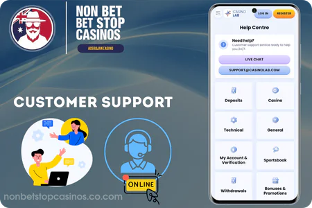 Customer Support CasinoLab