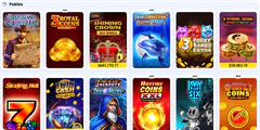 Australian pokies slot machines with spinning reels and bonus features