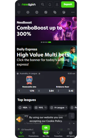 Neospin Casino sports betting